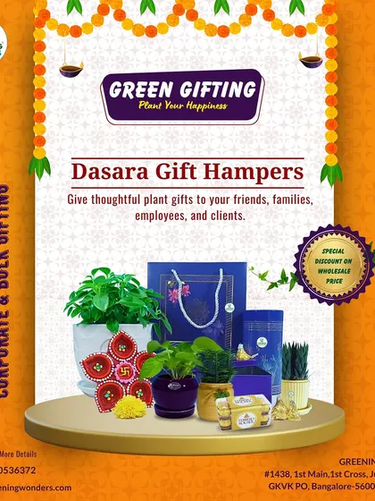 Another view of our Dasara gift hamper, perfect for corporate and bulk gifting to friends, families, and clients.
