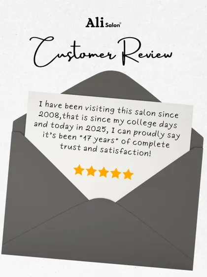 Another look at the 17-year client review. This kind of loyalty, from college days to today, is built on years of complete trust and satisfaction.