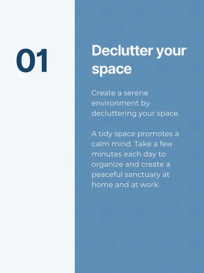 My five daily habits for a happy life include decluttering, gratitude, digital detox, mindful breathing, and evening reflection.