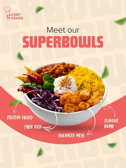 Meet our Superbowls. They are not just food; they are a perfectly balanced, protein-packed, and flavor-rich meal designed to make you feel great.