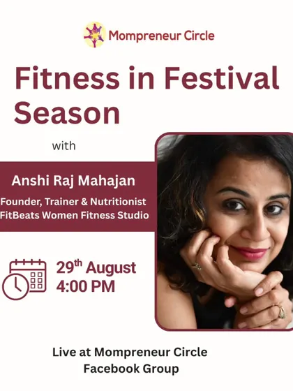 Festivals should be about joy, not food stress. I often do live sessions, like this one on "Fitness in Festival Season," to give practical tips on how to enjoy special occasions without derailing your health goals.