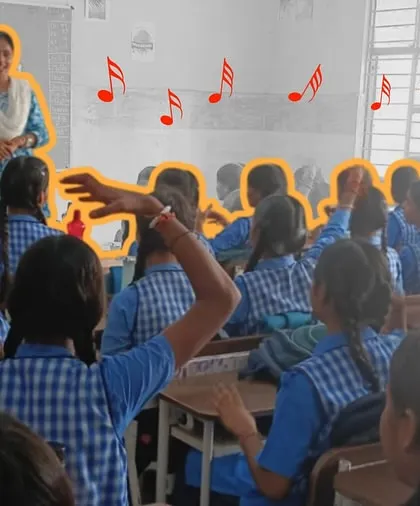 With hands in the air and voices united, these students are learning more than just a song. They are learning to participate, to be seen, and to feel the collective joy of creating something together.