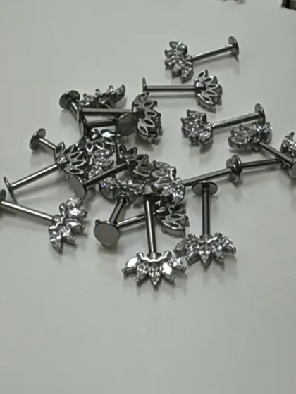 This is our collection of traditional Bugadi jewelry, worn in the upper ear cartilage. We offer these beautiful pieces to connect modern trends with tradition.