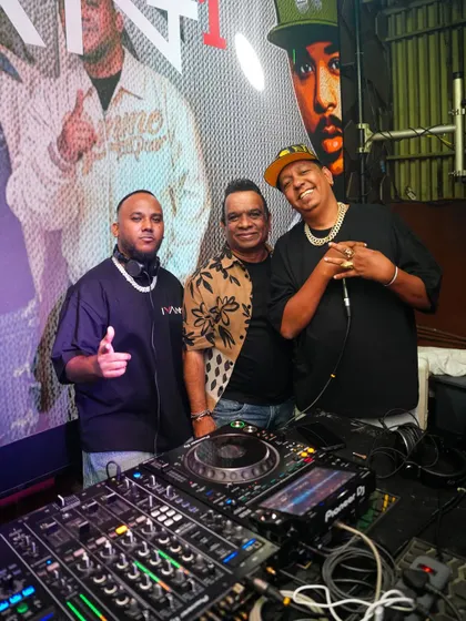 With the OGs of hip hop in our city. It was an absolute vibe having them join me for IVAN + 1.