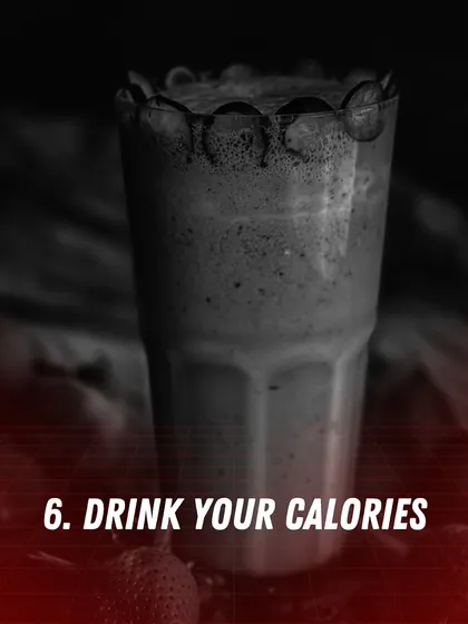For those struggling to eat enough to gain muscle, drinking your calories can be an effective strategy. I provide recipes for healthy, high-calorie smoothies that are packed with protein and nutrients.