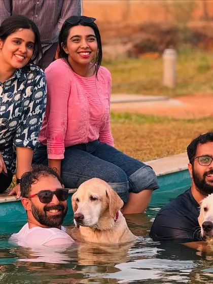 The whole family can join in on the fun! Pet parents often jump in with their dogs for a shared swim, making for some truly special moments.