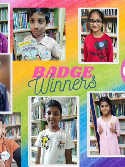 Well done to our latest group of badge winners! It’s incredible to see readers as young as 5 and as old as 12 reaching their reading goals. Keep turning those pages!