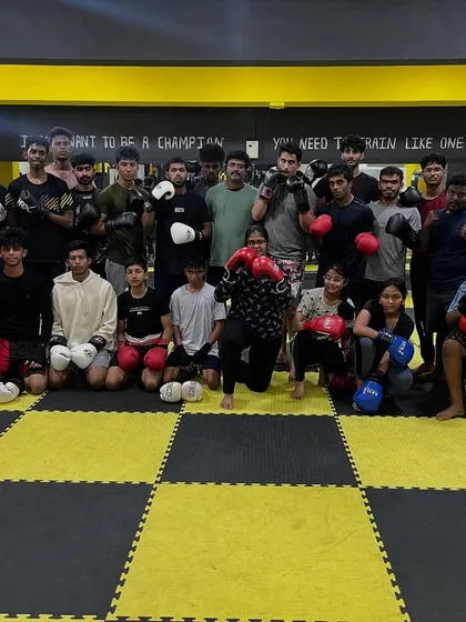 From sparring partners to family. This photo represents the respect and hard work that define our MMA journey together.