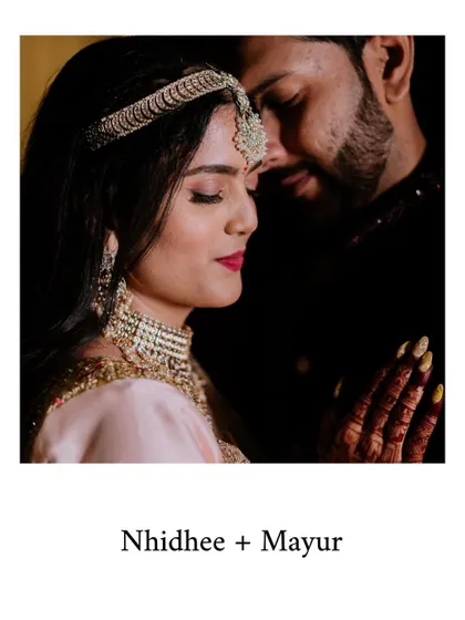 Duplicate of image 364, a beautiful close-up Sangeet portrait.