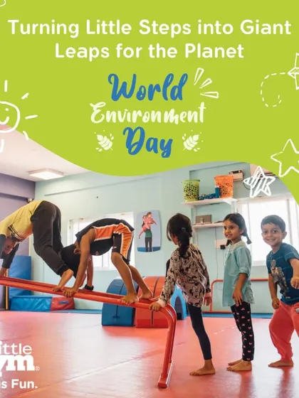 Turning little steps into giant leaps for the planet. On World Environment Day, we teach our students about sustainability through fun activities, because being a good citizen also means caring for our world.