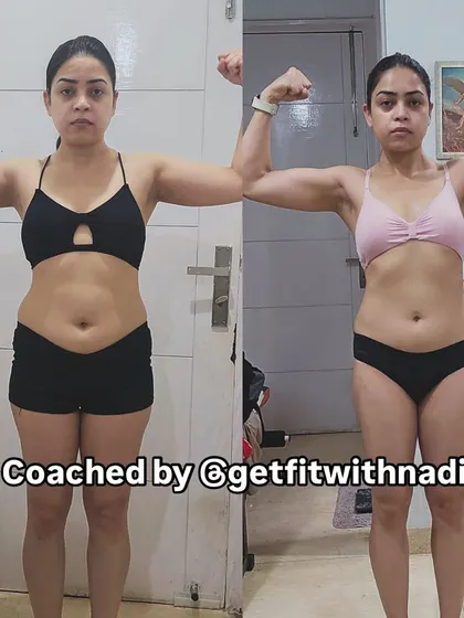 This is Nitika, who recently placed in the top 250 of a major transformation challenge. Her dedication is paying off, and this is just the beginning of her journey to a bikini-ready body.