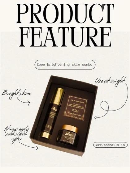 My Brightening Skin Combo is a complete nighttime treatment kit. It includes a serum and cream with instructions to help you achieve brighter, more radiant skin with a simple, effective routine.