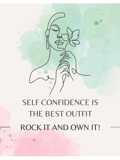 This is the ultimate style mantra. Self-confidence is the best outfit you can ever wear. My work is dedicated to helping you build that confidence from the inside out, so you can rock any look and own any room you walk into.