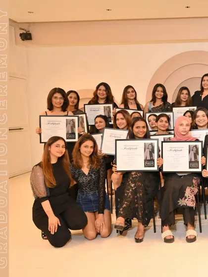 The graduation ceremony is a celebration of hard work and passion. These artists are now ready to make their mark.