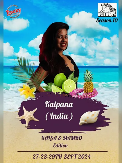Thrilled to be teaching at the Goa International Dance Congress, Salsa & Mambo Edition. It's an honor to be part of this amazing lineup.