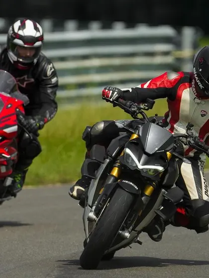 This series of images captures the raw passion and fearless spirit of our racers, pushing their limits on various bikes like the ZX-10R, Ducati Panigale, and KTM at our track events.