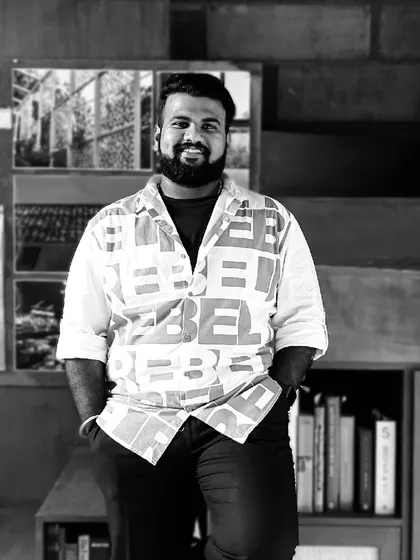 Gowtham's warm smile and creative energy are a huge asset to our team.