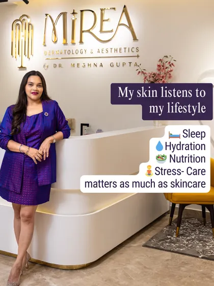 I believe that true health for your skin and hair goes beyond products. It's a reflection of your lifestyle. Getting enough sleep, managing stress, and proper nutrition are just as important as any treatment I provide. My approach is always holistic, looking at the complete picture to help you achieve your goals.