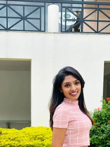 A smiling shot from the Google Pay event venue.