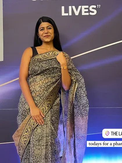 I love wearing sarees for certain corporate events. They bring a unique elegance and grace. Most of these are stolen from my mom's closet, which makes them even more special.