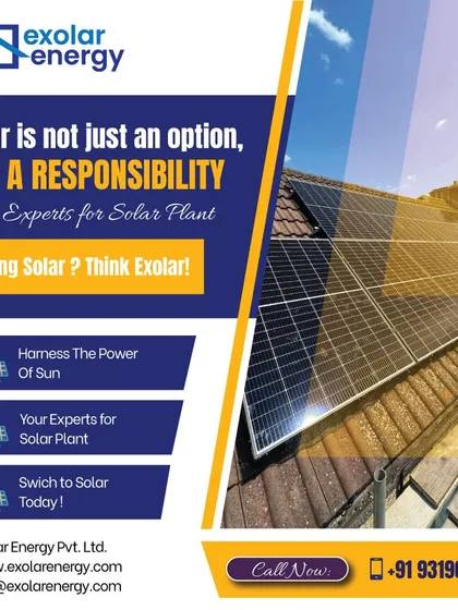 Going solar is a responsibility we take seriously. As your experts for solar plants, we are here to help you harness the sun's power.
