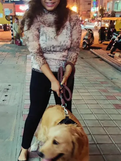 Walking with Chuppi was always a joy. He was the dog that opened my eyes to the incredible bond we can share with our pets.