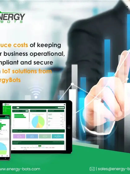 With our IoT solutions, you can significantly reduce the costs of keeping your business operational, compliant, and secure. The eBots platform allows you to monitor and manage all your equipment from a central dashboard, optimizing business operations across multiple locations.