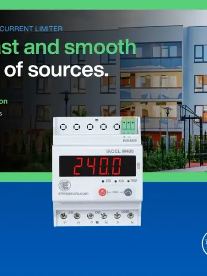For homes, villas, and offices, our Automatic Changeover with Current Limiter (ACCL) makes power cuts a thing of the past. It automatically switches between mains and generator power while protecting your appliances from voltage fluctuations.