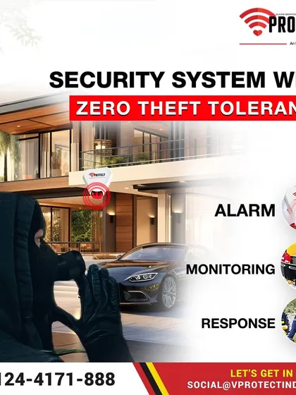 I offer a security system with zero tolerance for theft. This graphic illustrates how our three layers of protection work together to create an impenetrable shield for your home against intruders.