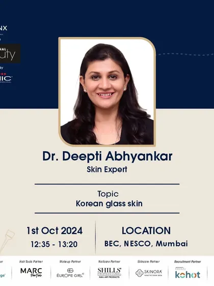 Our internationally qualified expert, Dr. Deepti, is a featured speaker at major industry events like Professional Beauty. Our students learn from trainers who are not just teachers but are recognized leaders and examiners in the field.