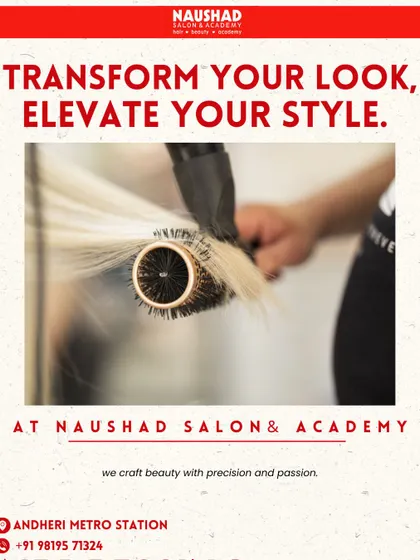 Transform your look and elevate your style at our salon and academy. We craft beauty with precision and passion.
