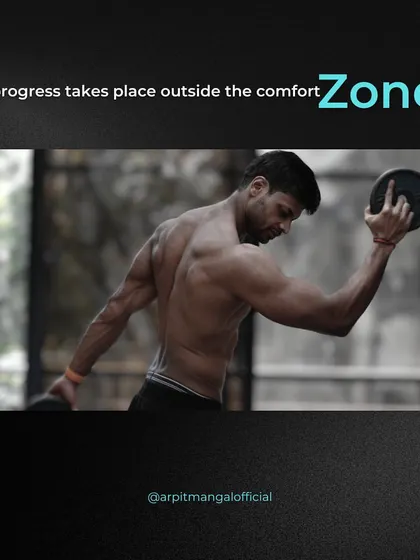 All Progress Takes Place Outside the Comfort Zone. True growth, both physical and mental, happens when you challenge yourself and step into the unknown.