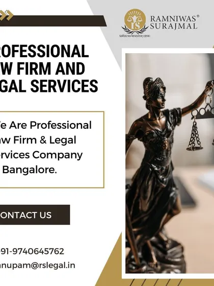 We are a professional law firm and legal services company in Bangalore, ready to defend your rights and provide effective solutions for your legal challenges.