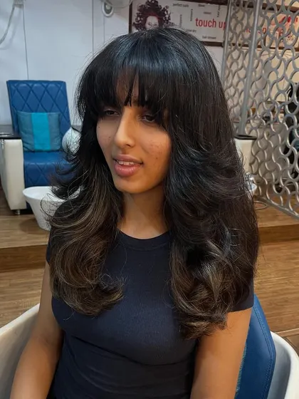 This cut adds plenty of volume and movement.