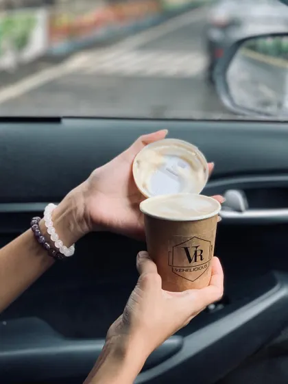 The answer to every weather problem is a good cup of coffee, enjoyed on the go.