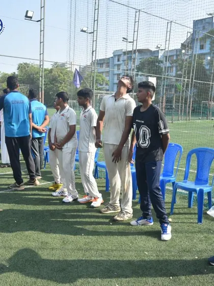 Players line up for instruction at the launch of our Don Bosco, Nerul academy. The event was graced by Dronacharya Awardee Dinesh Lad, adding immense value to the occasion.