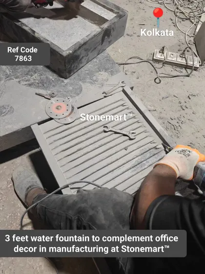 A 3-foot water fountain to complement office decor is in the manufacturing stage.