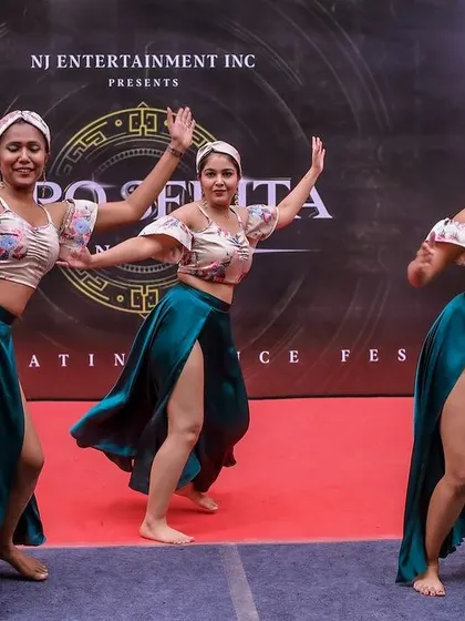 The energy is infectious as our team performs at the Afro Sekita Afro-Latin festival in Bangalore.
