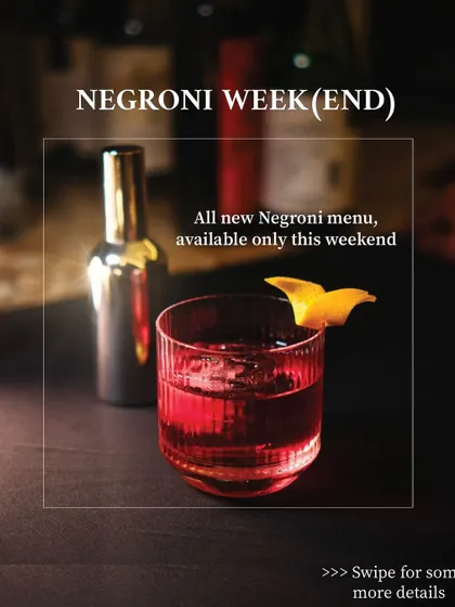 The perfect drink does exist, and for one weekend, it was all about the Negroni. I created an all-new menu to celebrate Negroni Week, with each drink inspired by a different color.
