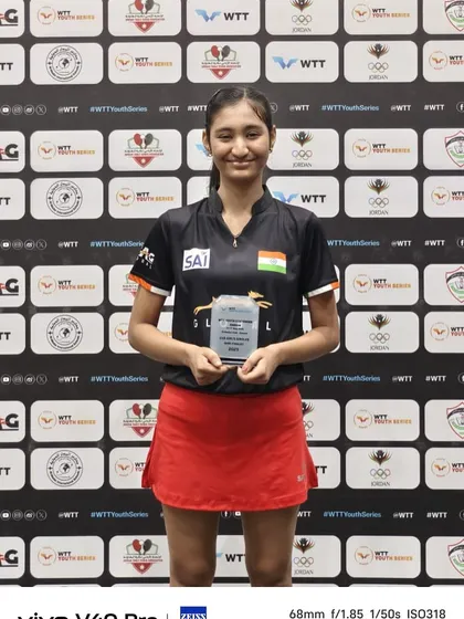 A proud moment for our academy as Vaishnavi Jaiswal secures a silver medal at the WTT Youth Contender Series. This is the level of international competition we prepare our players for.