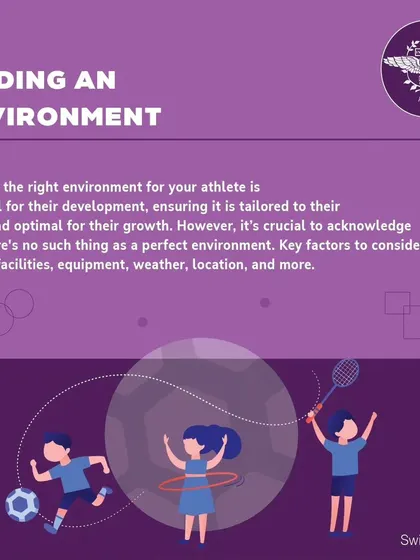 Being a sport parent is a crucial role. This series offers tips on how to prepare yourself, from finding the right environment to developing a filter for information and knowing when to step aside and let your child lead.