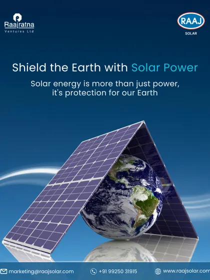 Shield the Earth with solar power. Our panels are more than just an energy source; they are a form of protection for our planet, helping to create a sustainable and secure future.