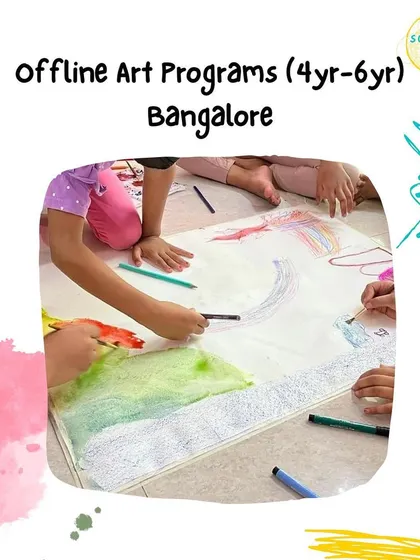 Announcing our offline art programs for 4-6 year olds in Bangalore. We are excited to meet more children in person to create and explore together.
