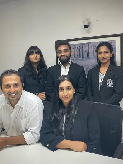 A snapshot with our interns from January and February 2023. Our program is designed to be an immersive experience in the field of intellectual property law.