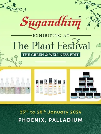 We welcome unique brands like Sugandhim, who specialize in flower-based and natural products, adding a fragrant dimension to our green marketplace.