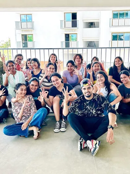 Another great group from a workshop, all showing their enthusiasm.