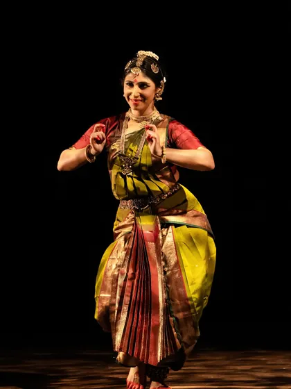 A moment of quiet introspection during my solo performance 'Pehchaan'. For me, dance is not just about movement; it is a sense of purpose and a way to explore the inseparable link between art and identity.