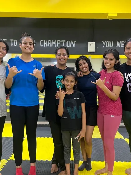 Our female fighters are a huge part of our team. BJJ builds confidence and teaches effective self defense.