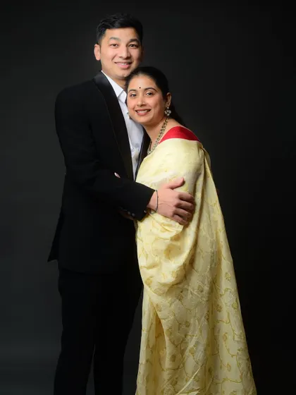 An intimate and loving embrace. These are the moments I strive to capture, the quiet connections that tell the real story of a couple.