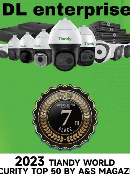 I am proud to install Tiandy, which is ranked as a top security company globally. I have all the new models available for my clients.